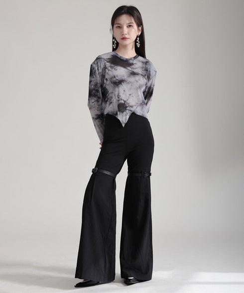 Strap Detail Pants